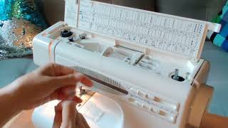 New Home Janome Sewing Machine MX3123 [upl. by Orrocos]