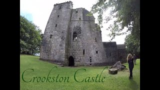 Crookston Castle Mary Queen of Scots watched the Battle of Langside from beneath its yew tree [upl. by Jc]