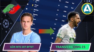 TRANSFERS OMG 23 quotGÖR INTE DET BYTETquot [upl. by Nosille]