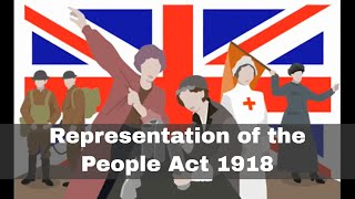 HistoryPod Extra Women secure the right to vote in the Representation of the People Act [upl. by Ylrae]