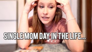 DAY IN THE LIFE VLOG  SINGLE MOM DAY IN THE LIFE [upl. by Hamian]