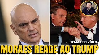 5 MORAES REAGE AO TRUMP AMEAÇAS GRAVES O PROBLEMA DA ESCALA 6X1 [upl. by Ecnedurp]