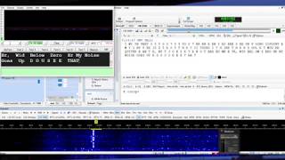 MRP 40 Decoder Compared to Ham Radio Deluxe CW Decoder [upl. by Siramay]