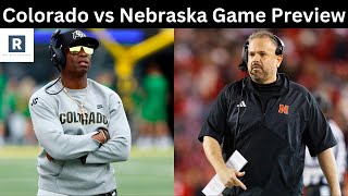 Colorado vs Nebraska Game Preview  College Football Game Predictions [upl. by Fachan]