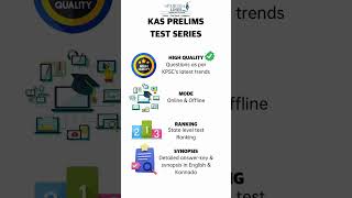 Enroll in LAQSHYA 20 KAS Prelims Test Series [upl. by Shultz]