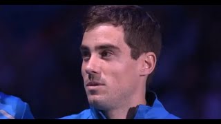 Himno argentino final Copa Davis 2016 [upl. by Ahsinam]