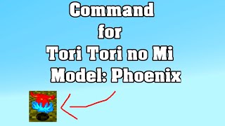 COMMAND for Tori Tori no Mi Model Phoenix in True Prime Piece  🙀 [upl. by Asp]