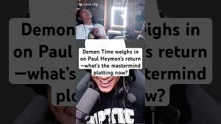 DEMON TIME ON PAUL HEYMANS RETURN😈 bloodyzdemonz twitch demontime watchparty wwe paulheyman [upl. by Iadahs]