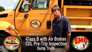 CDL Class B wAir Brakes PreTrip inspection [upl. by Attenaz]