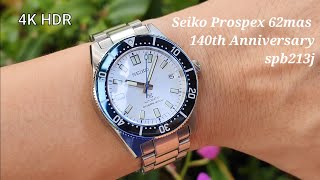 SEIKO PROSPEX 140th Anniversary Limited Edition รุ่น SPB213J by Vivo X70PRO HDR 4K [upl. by Ettenirt]