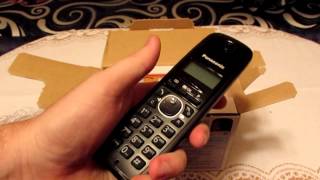 Talefon bezprzewodowy Panasonic KX TG1611 UNBOXING [upl. by Dleifyar]