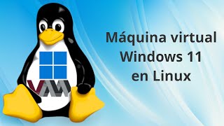 Máquina virtual Windows 11 en Linux qemuvirtmanager [upl. by Constantino352]