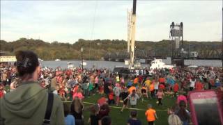 Stillwater MN Harvest Fest 2015 Giant Pumpkin Drop [upl. by Dinsmore113]