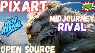 PIXARTα  First Open Source Rival to Midjourney  Better Than Stable Diffusion SDXL  Full Tutorial [upl. by Amatruda89]