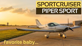 Review of SportCruiser  Piper Sport  PS 28 Cruiser  General aviation  PPL [upl. by Garrity]