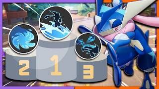 I Played every GRENINJA MOVESET and Ranked them from Best to Worst  Pokemon Unite [upl. by Karola]