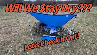 Geertop Hooped Bivy amp Small Walmart Tarp [upl. by Atauqal]