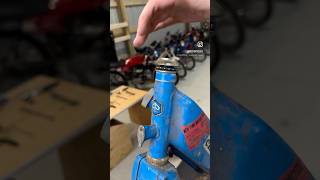 Vespa Ciao Fork Removal mope scooter mofa töffli engine motor 50cc restoration repaur fix [upl. by Daniels]