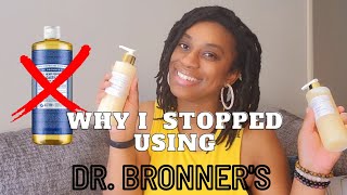 Why I STOPPED using Dr Bronners Castile Soap 🧼  Honest Update [upl. by Jallier]