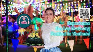 Experience the Loy Krathong Festival in Thailand [upl. by Elleivap]