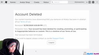 Quackity gets BANNED AGAIN in Roblox Live [upl. by Htyderem]