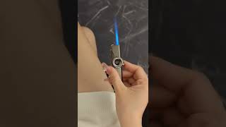 ⭐ Product Link in Description⭐Metal Jet Flame Windproof Torch Lighter⁠ [upl. by Sasnett]