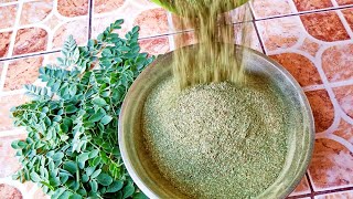 Paano gumawa ng Homemade Malunggay PowderHow to make moringa powderHomemade Malunggay powder [upl. by Notxam378]