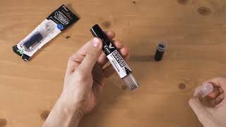 How to Refill Your PILOT V Board Master Whiteboard Marker  BegreeN [upl. by Nylzor875]