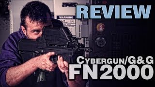 GampG F2000 Review and Shooting Test  EpicAirsoftHD [upl. by Nirrak]