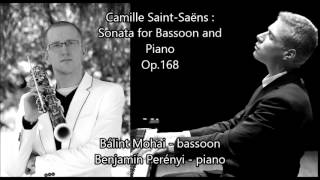 Camille SaintSaëns Sonata for Bassoon and Piano [upl. by Norehc259]