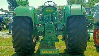 Bauernmuseum Selfkant Traktor Treffen 2017 Deutz Lanz Hanomag Bautz Oldtimer Tüddern Trecker [upl. by Ahsirpac]