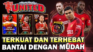 WAH BIG TIME MAN UNITED CASEMIRO ERIKSEN BISSAKA TERKUAT DAN BANTAI LAWAN DENGAN MUDAH MANTAP [upl. by Notlaw]