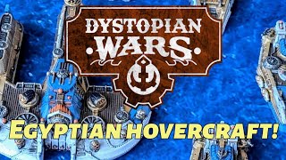 Dystopian Wars Egyptian Fleet  Unboxed painted and more WarcradleStudios [upl. by Ttayw]