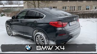 Warm start 5C BMW X4 F26 xDrive 20I 135kw 184hp SUV exhaust engine sound [upl. by Mercedes884]