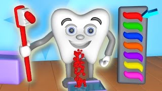 Learn Colors Collection 1 HOUR Teach Colours 3D for Kids Baby Toddler by Animated Surprise Eggs TV [upl. by Adahs]