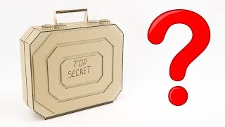 How to Make an Elite Cardboard Suitcase at Home [upl. by Raama]