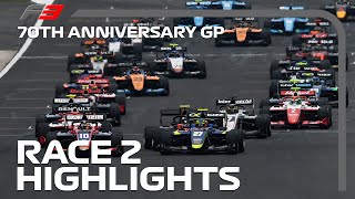 F3 Race 2 Highlights  70th Anniversary Grand Prix 2020 [upl. by Wilbert]