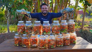 KING SIZE CRABS COOKED IN A GLASS JAR [upl. by Ryann]