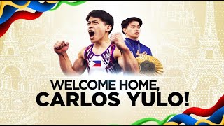 CATCHUP Press conference of twotime Olympic Gold medalist Carlos Yulo  Paris2024 [upl. by Rheta499]