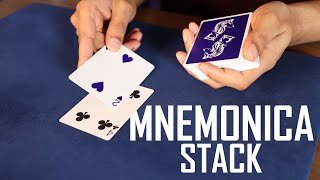 Mnemonica Stack  Greatest Card Stack of All Time [upl. by Knobloch813]