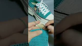 COMO TEJER ZAPATOS DE MUJER A CROCHET PASO A PASO comotejer crochet [upl. by Sioled]