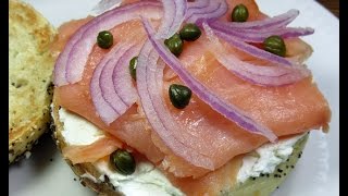 NYC Deli Style Bagel Lox amp A Schmear Recipe [upl. by Akoyn632]