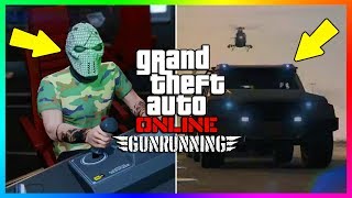 GTA ONLINE GUNRUNNING DLC NEW HIDDEN DETAILSSECRET FEATURES  VEHICLES WEAPONS BUNKERS amp MORE [upl. by Aerua120]