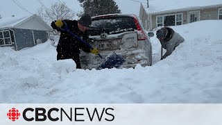 Digging out in Charlottetown [upl. by Gant]