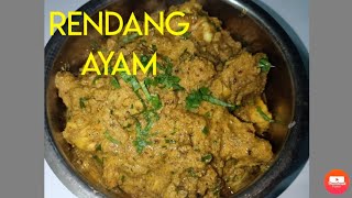 Rendang Ayam Simple  Cara Saya [upl. by Ettedanreb764]