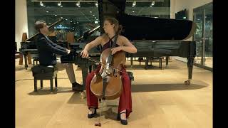 Sarasate Zigeunerweisen arr for cello and piano  Oliwia Meiser and Yunus Tuncali [upl. by Cade]