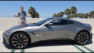 The 2019 Aston Martin Vantage Is a 185000 True Sports Car [upl. by Ilatfen]