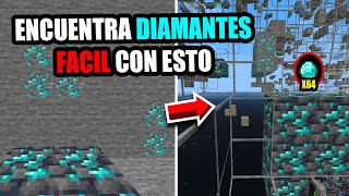 👉COMO ENCONTRAR DIAMANTES en MINECRAFT 118y 119 Fácil y rápido 😱 [upl. by Wendeline434]