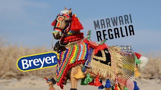 Making Indian Marwari Tack for a Breyer [upl. by Emelun]