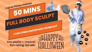 50 m Lagree Fitness full body workout Microformer Halloween fun Oct 30 2024 [upl. by Adolpho370]